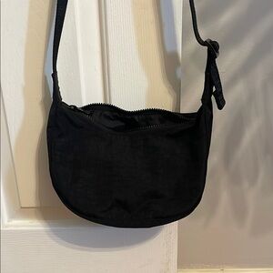 Baggu small crescent bag black